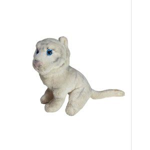 The Greatest Show On Earth White Tiger Cub Plush Stuffed Animal Toy Circus 6"